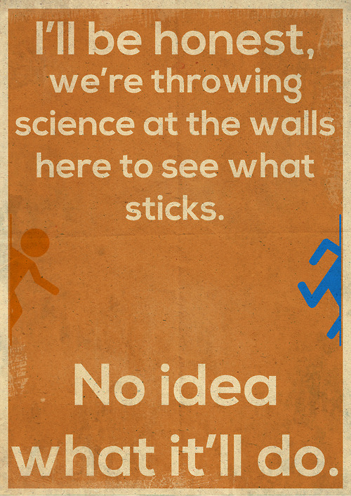 Science at the wall
